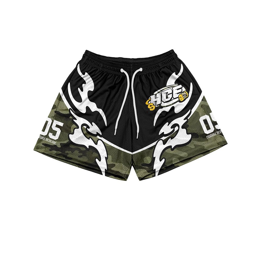 CAMO RAGE SHORTS