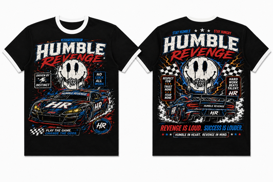 Humble Revenge® Revenge Racer Ringer Tee