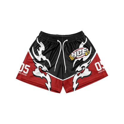 RED INFERNO SHORTS