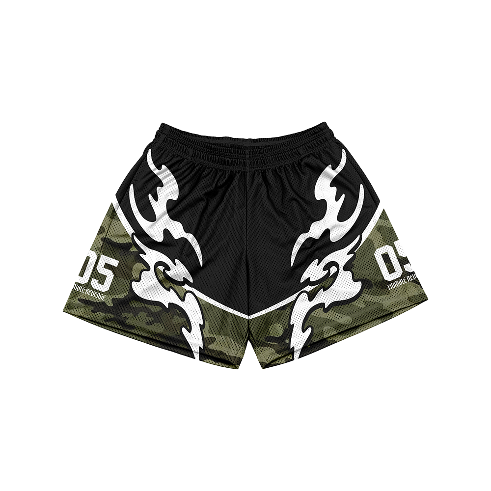 CAMO RAGE SHORTS