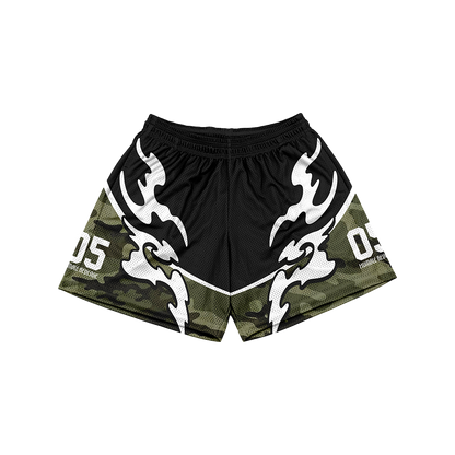CAMO RAGE SHORTS