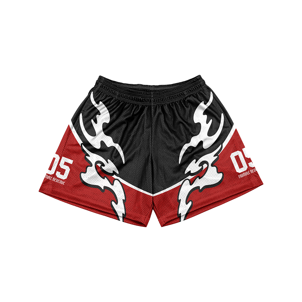 RED INFERNO SHORTS